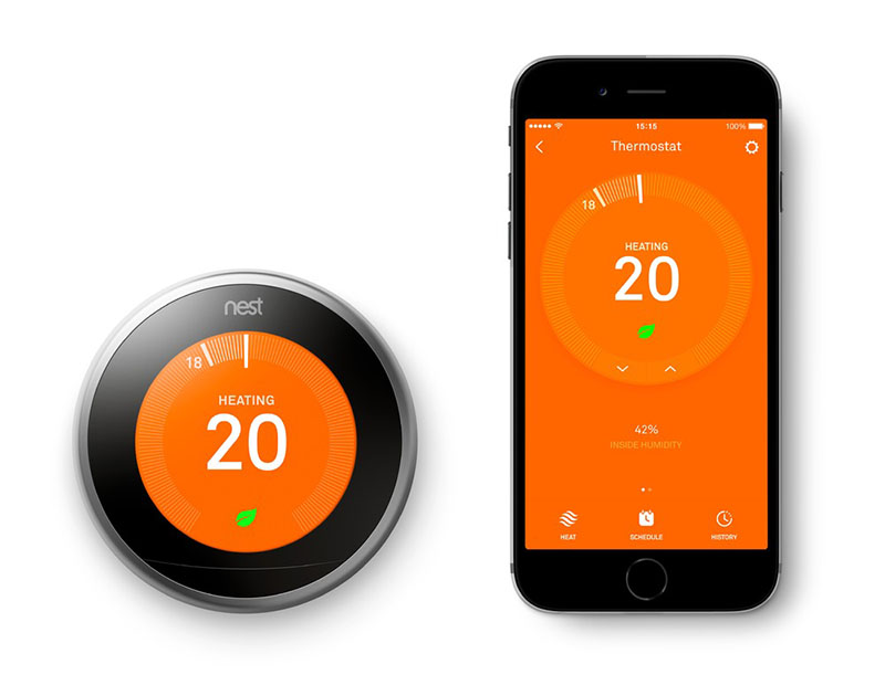 Smart Heating Controls Nest
